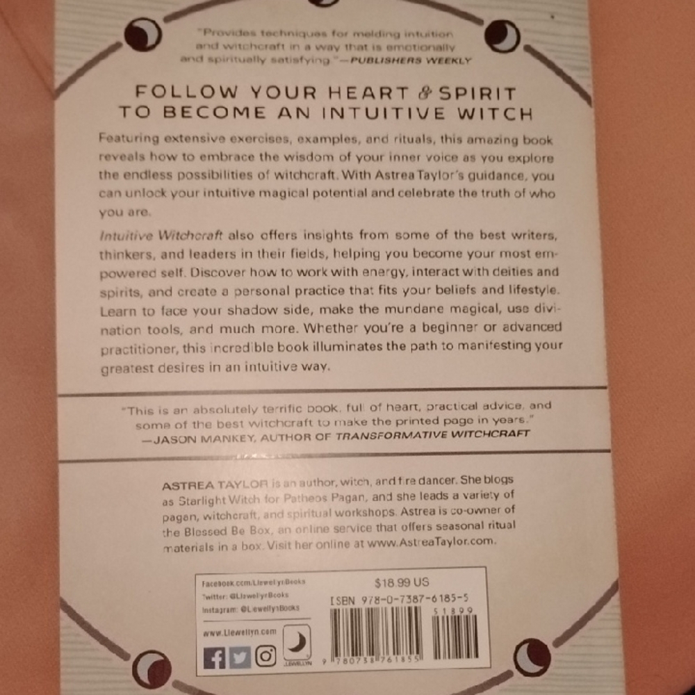Intuitive Witchcraft Book by Astrea Taylor - Picture 2 of 2